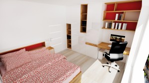 studentská izba nábytok